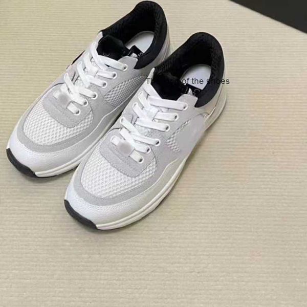 

shoes family c's fragrant sports leather splicing mesh breathable lace up casual women's small white flat dad shoes, Black