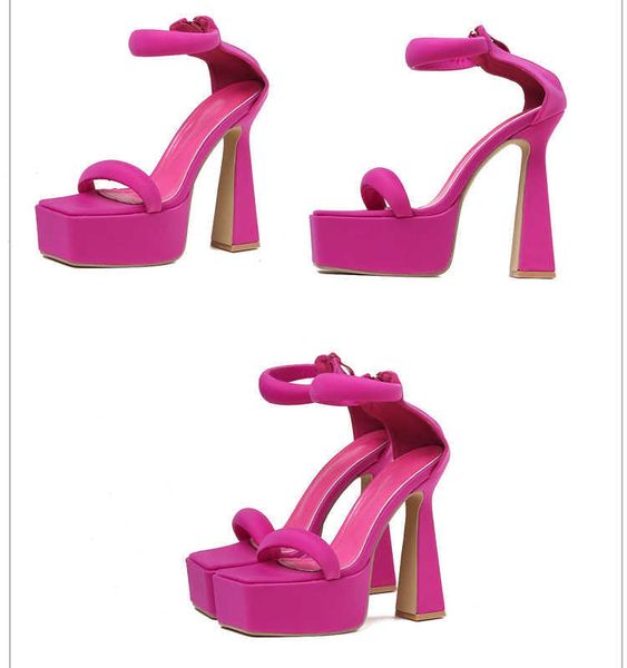 

sandals 2023 new thick sole high heels women summer fashion platform zipper modern pole dancing pumps shoes 230511, Black
