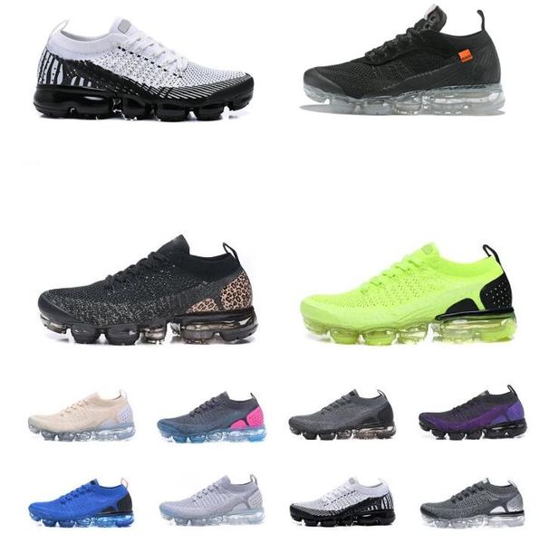 

running shoes vapores fly 2.0 knit 3.0 casual running shoes triple black designer men women sneakers white sail oreo cushion sport trainers