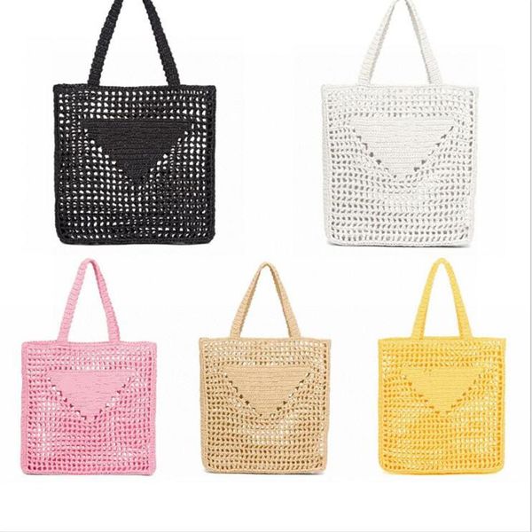 

womens knitted totes bags woody tote small medium big women handbag designer handbags luxurys designers bags shoulder crossbody ba216d