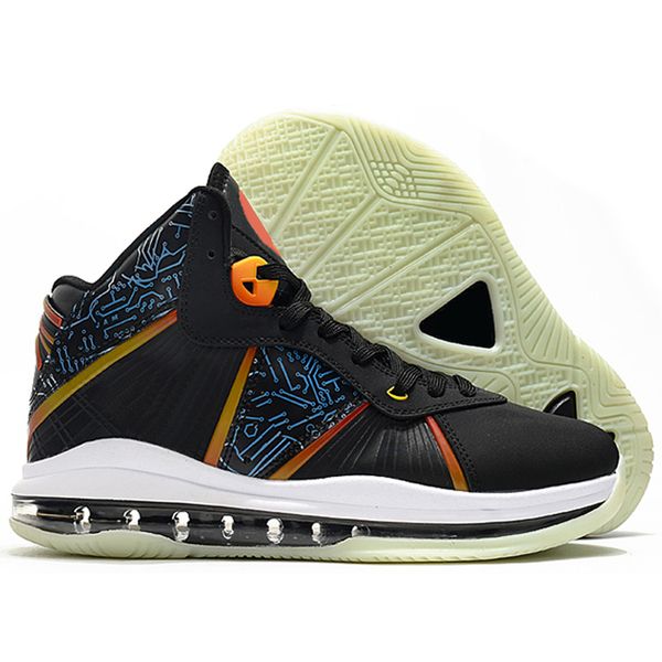 

basketball shoes 8 8s viii graffiti south beach men outdoors sports sneaker trainer shoes