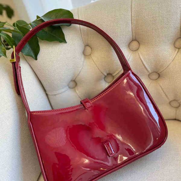 

shoulder bags underarm bag luxury designer patent leather glossy reflective fashion shoulder europe and america crossbody female clutch wall