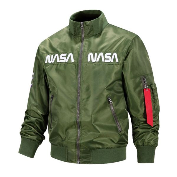 

jacket men's and women's sports casual funny baseball jersey windproof mock neck air force pilot jacket fashion shirt, Black;brown