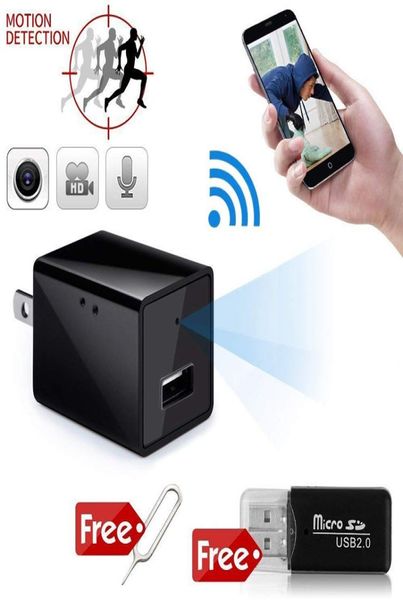 

hd 1080p wifi charger camera mini dv usb wall socket dvr with motion detection mobile phone charging plug for home office security5387161