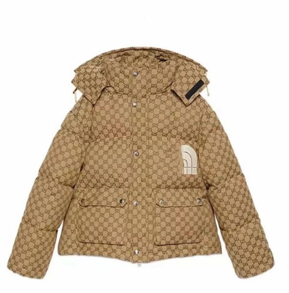 

2022g men's jackets puffer waterproof fabric functional hooded winter new outdoors sports coats zipper cardigan designer jacket, Black;brown