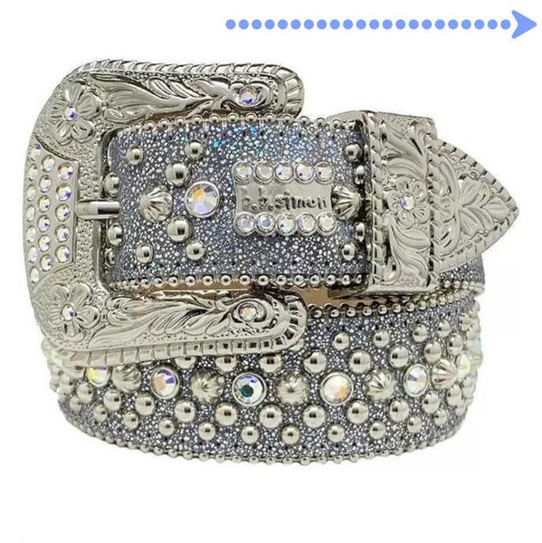 

2022 designer bb belt simon belts for men women shiny diamond belt black on black blue white multicolour with bling rhinestones as gift2, Black;brown