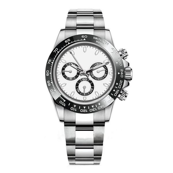 

mens u1 watch designer watch montre de luxe automatic wristwatch silver ceramic bezel 316l steel adustable folding buckle292s, Slivery;brown