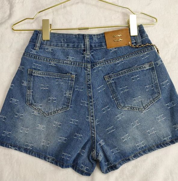 

women's shorts designer womens denim shorts jeans design ladies summer short pant clothes{category}, Blue