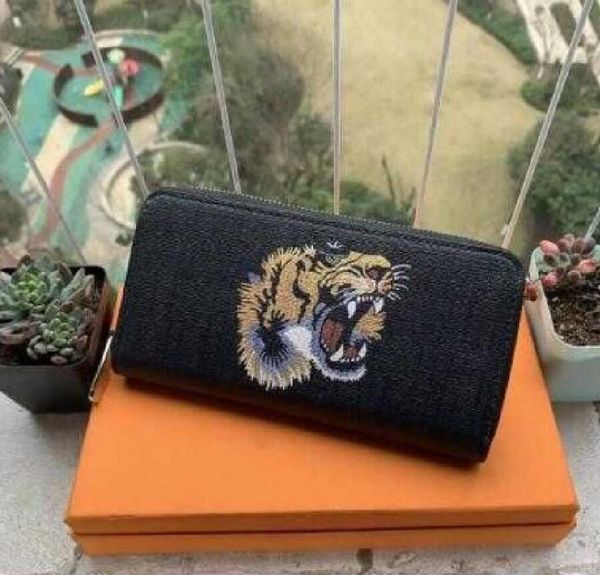 

mens wallet purse designers zippy wallet soft leather mens womens iconic textured fashion long zipper wallets coin purse card holder wih box, Red;black