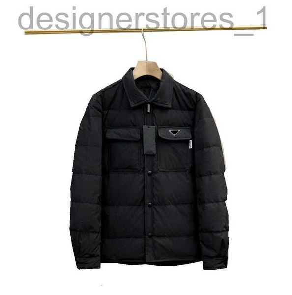 

designer men's down parkas winter warm light-colored hooded jackets fashion black down jacket sleeveless vest men outerwear casual outw
