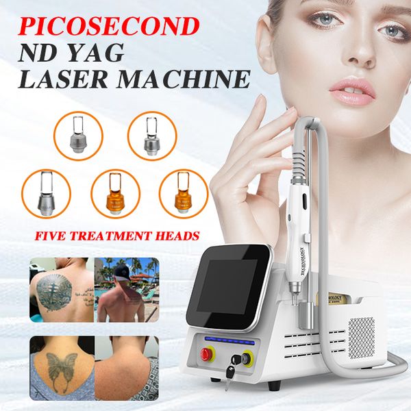 

professional portable picolaser machine for tattoo removal quick brow wash 2000w power output, Black