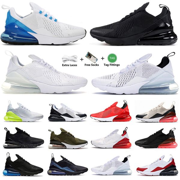 

270 270s plarform mens running shoes triple black orange volt university blue rainbow cactus core white men women trainers sports sneakers s