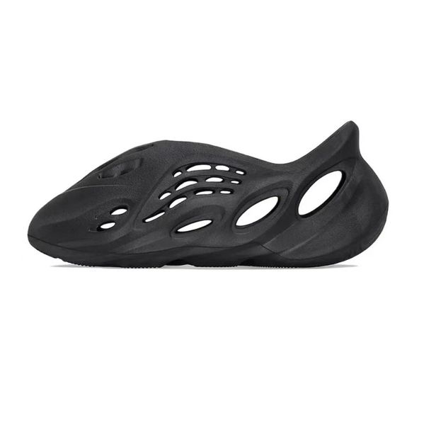 

designer foam summer slippers runners runner men women sandals slides stone sage sand mx carbon bone onyx core soot azure mist men trainers, Black