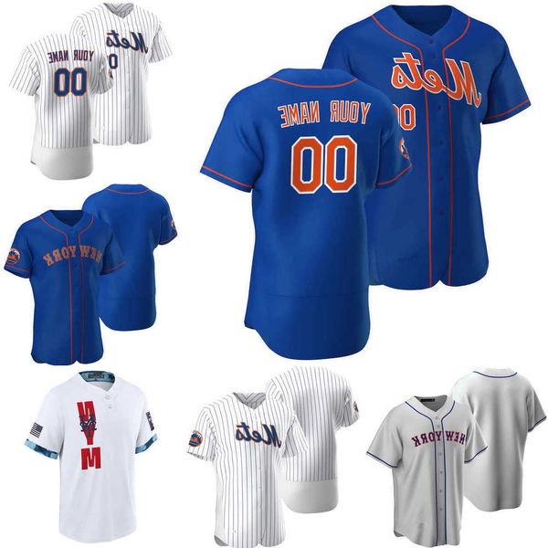 

2023 custom mens women new york''mets''24 robinson cano 30 michael conforto 32 steven matz 34 noah syndergaard baseball, Blue;black