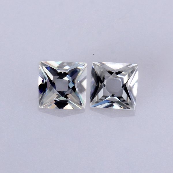 

loose diamond cheestar gems tone gh color quare french cut near white gemtone diamond 230320, Black