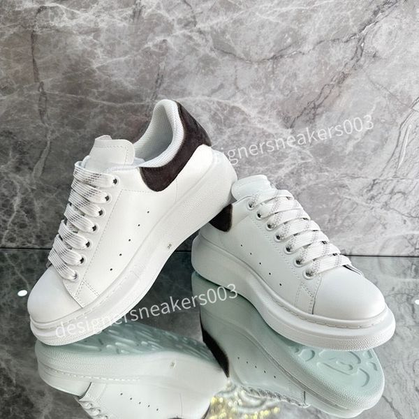 

2023designer casual sneakers double shoes training shoes fashion sneaker panel shoes platform lace up print plate-forme, Black