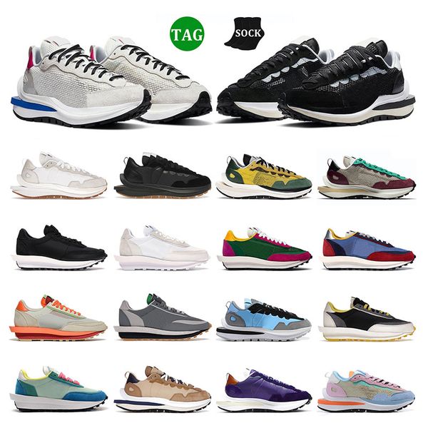 

vaporwaffle sacais men designer shoes ldwaffle waffle triple black white royal fuchsia sail gum fragment pine green varsity blue womens snea