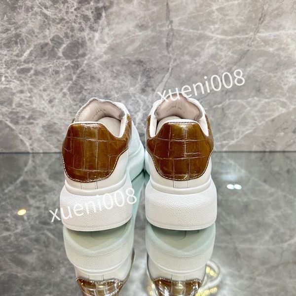 

new men fashion casual shoes calfskin shoe mens technical platform sneakers grey designers sneaker knits runner fashion trainers, Red;white