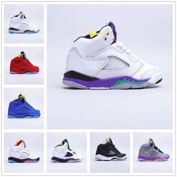 

basketball kids infants 5 shoes kids shoes jointly signed high low 5s toddler chicago university blue sneaker toddlers baby footwear youth b, Black