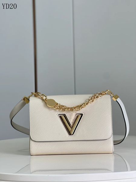 

pochette twist epi crossbody clutch flap bag women's twists luxurys designer mens tote handbag gold chain metal letter logo shoulder fa