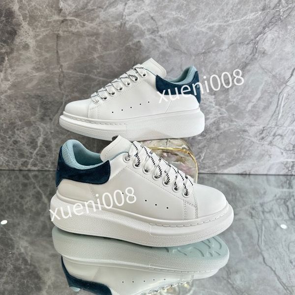 

fashion designer mens casual shoes white black trim upper brown leather metallic silver metallic gold laser blue mens woman, Red;white