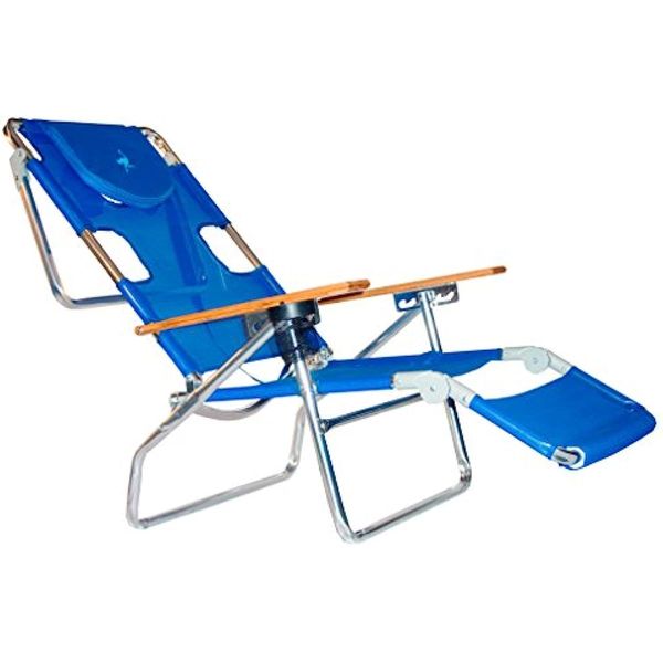 

ostrich 3 n 1 beach chair lounger color blue 3n1-1001b carp chair