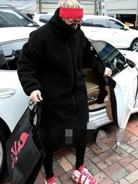 

men's wool blends trend street loose casual thickening cashmere hooded fur coat winter men's large korean version bf style 230321, Black