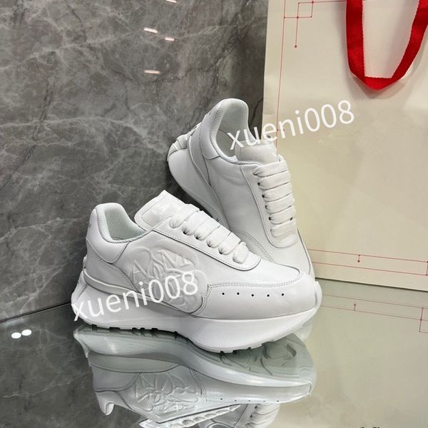 

2023new womens training shoes women's outdoor sports shoes fashion leather running shoes classic designer shoes flat casual shoes comfo, Red;white