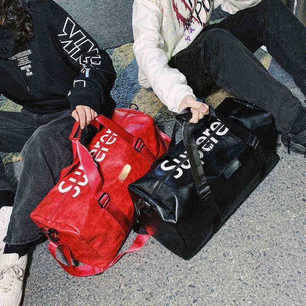 

sup large capacity duffle bags mens and womens designer bag universal training travel sports fitness bag women boarding bags luggage pouch 2