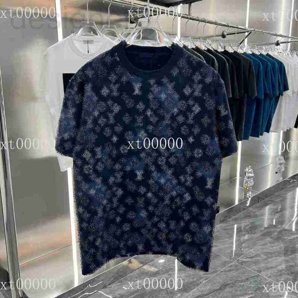 

men's plus size hoodies & sweatshirts 23ss designer letter printed t shirts tee fashion high street short sleeves summer casual t-shirt, Black;brown