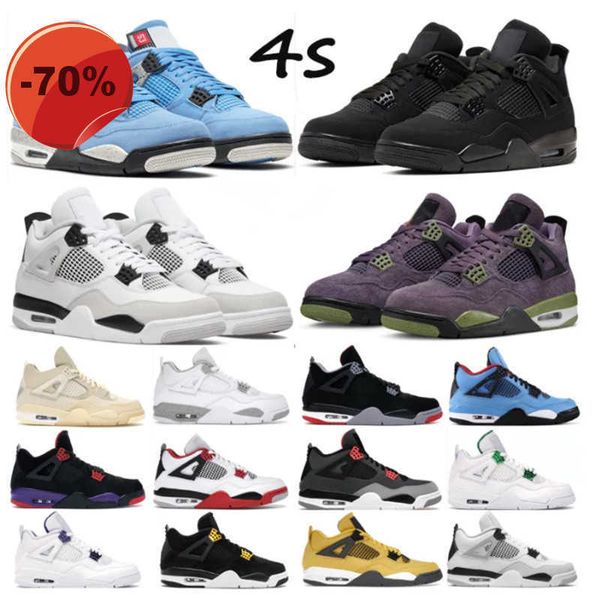

4 jumpman 4s basketball shoes for men women 4s violet oremens seafoam black canvas university blue white oreo messy room zen master midnight