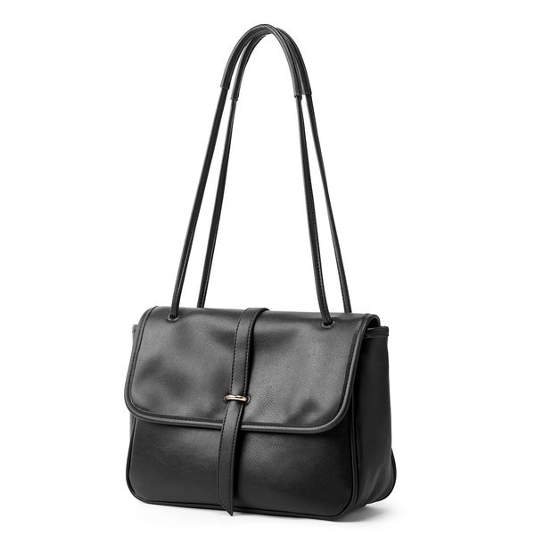 

fashion handbag outdoor versatile women's bag pu solid color messenger bag