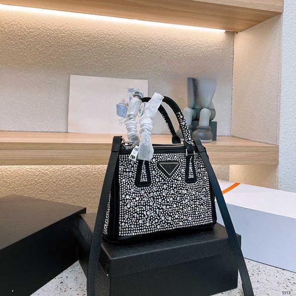 

triangle designers tote bag diamonds totes women designer bag luxury handbag rhinestones shoulder crossbody bags lady evening pouch party pu