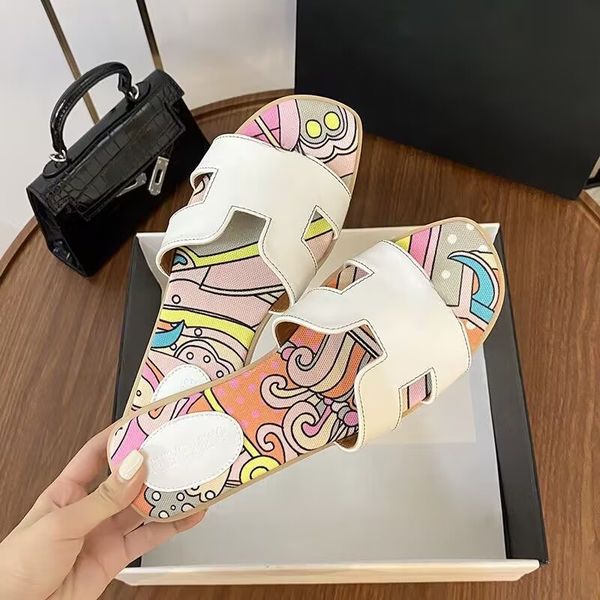 

women slide sandals high luxury designer slippers summer fashion wide flat bottom slide thick sandals slide, Black