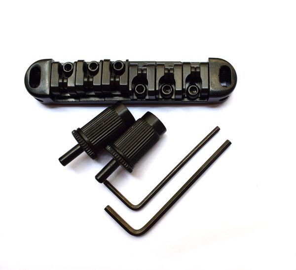 

adjustable roller saddle tune-o-matic bridge tailpiece for les paul sg electric guitar parts replacement349k