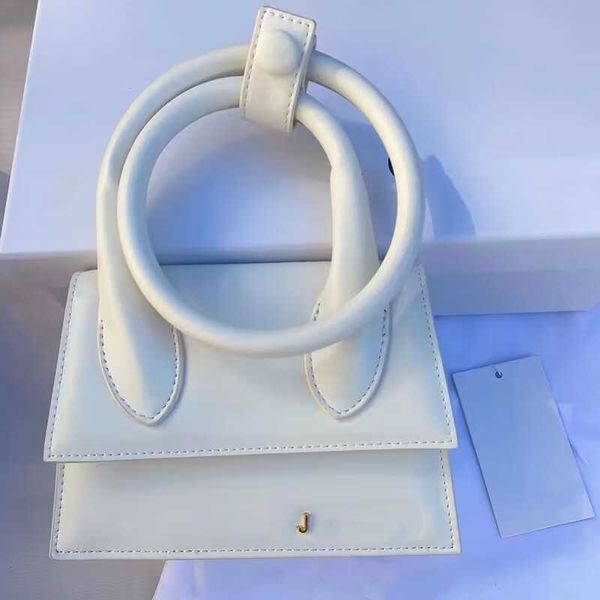 

luxury designer jacquem bags handbags shoulder crossbody bag tote new women's brand fashion textured leather multifunctional portable t