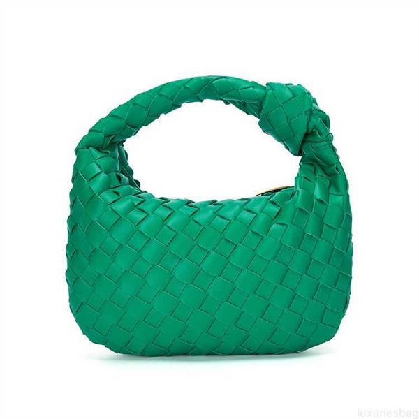 

botega venates jodie mini teen intrecciato pouch hand woven handheld cloud fashion women's small messenger bag single shoulder bag