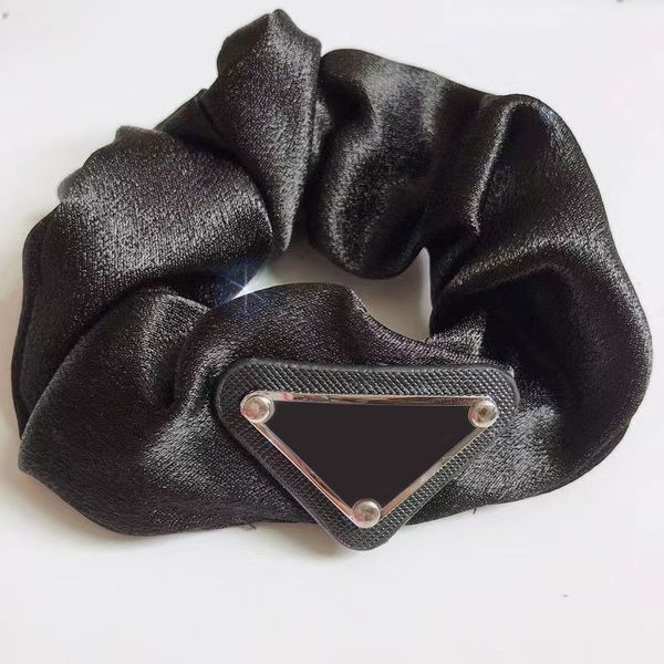 

chic large intestine multicolor hair tie strong hold designer accessories elastic fabric scrunchie nylon pure color lively rubber band fashi, Pink