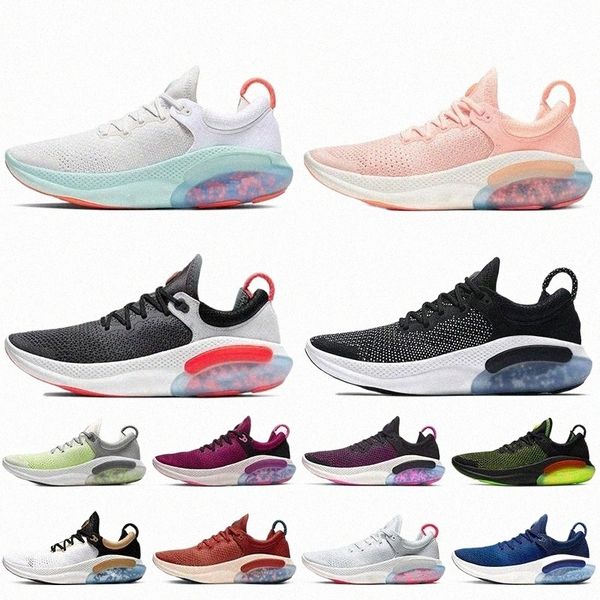 

fly mens joyride womens running shoes triple black red summit white sail void platinum racer knit utility run sneaker fine grain designjnot#