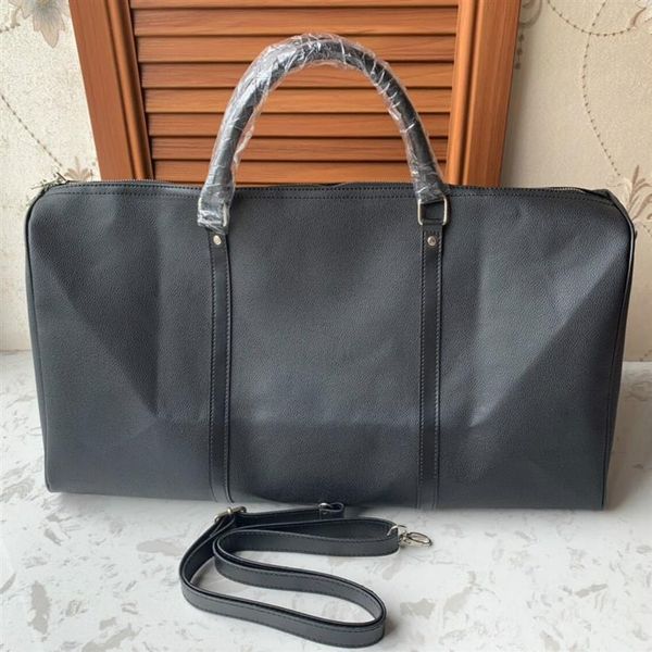 

duffle bag men travel bags hand luggage luxury designer travel bag men pu leather handbags large cross body bag totes2391