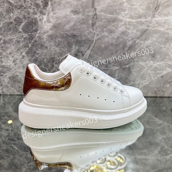 

leather lace up platform sole sneakers white black mens womens luxury suede fashion casual shoes men's and women's sports shoes202