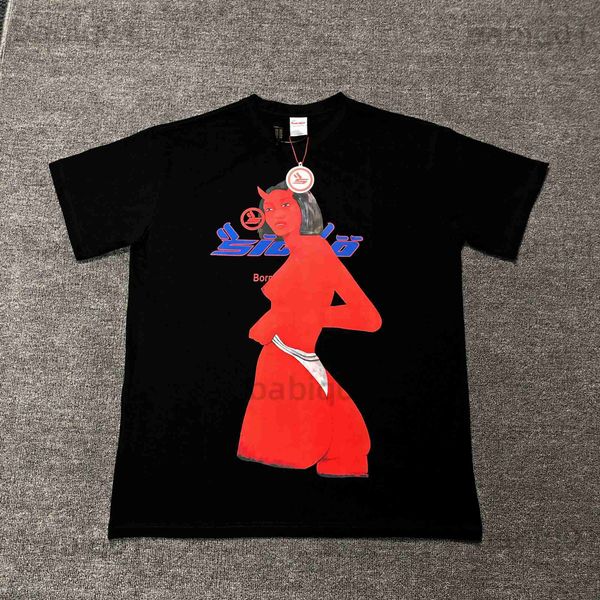 

men's t-shirts new 2022 sicko devil born from pain ian connor t shirts t-shirt hip hop skateboard street cotton t-shirts tee kenye #r02, White;black