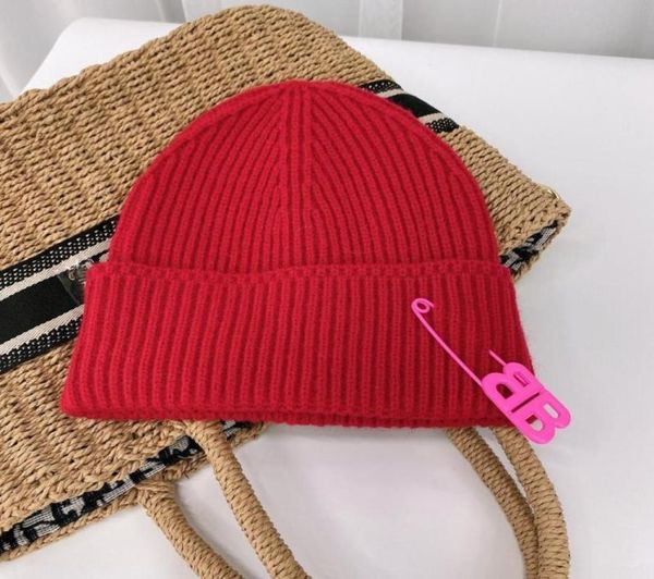 

beanies winter solid color knitted hats for women warm caps bb letter beanie ladies casual hat fashion brand skullies8122747