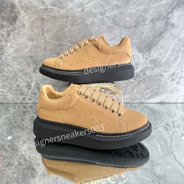 

2023fashion casual sneakers double shoes training shoes fashion sneaker panel shoes platform lace up print plate-forme shoes, Black