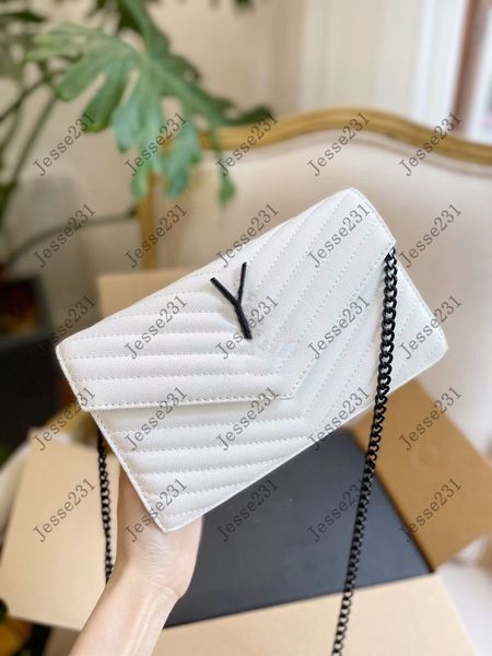 

luxury designer bags womens woc caviar bags genuine leather with original box shoulder bag crossbody bags handbag lady messenger handbags to