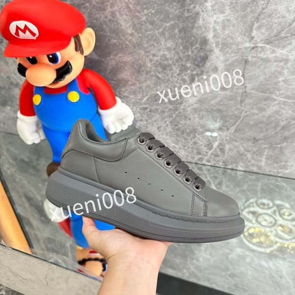 

2023new designer mens casual shoes white black brown leather metallic silver metallic gold laser blue mens shoes, Red;white