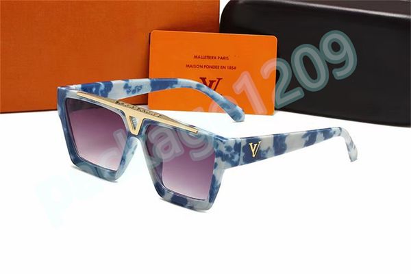 

2023 Hot Sell MILLIONAIRE 1502 Glasses M96006WN Black White Sunglasses Full Frame Vintage Designer glasses sunglasses for women sun