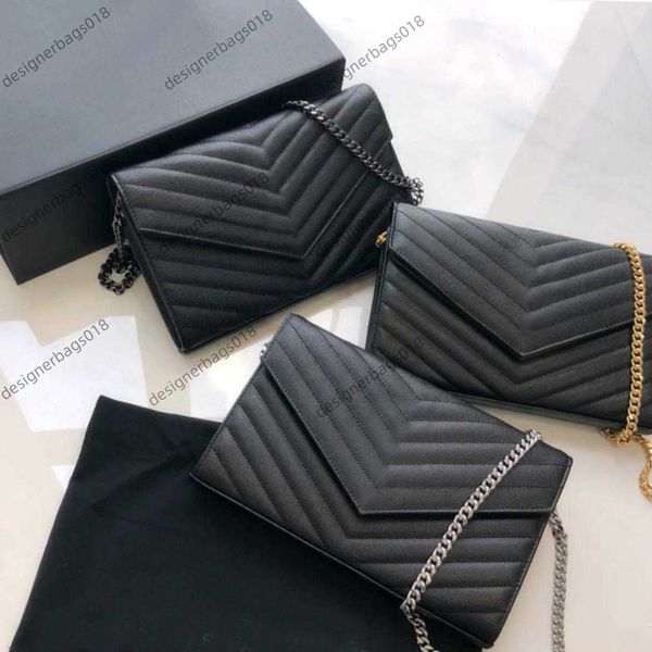 

evening bag leather shoulder bags chain purse fashion clutch lady cowhide handbags presbyopic card holder messenger women cross body bagfr64