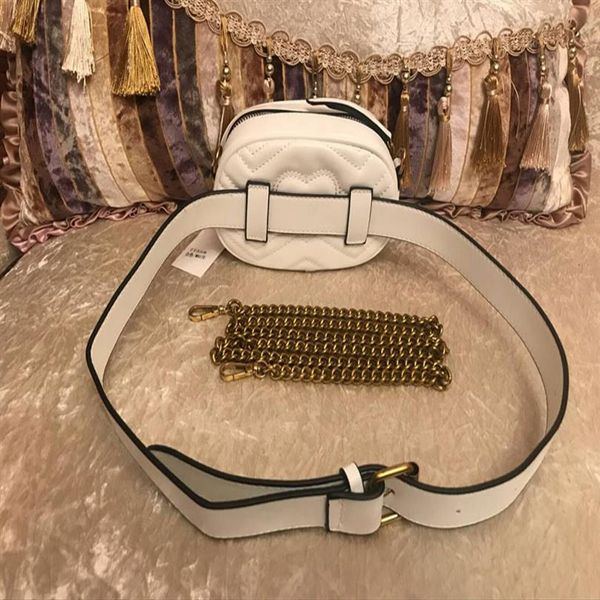 

leather women waist bag fanny packs lady's belt bags women's classic chest handbag 2019 new fashion handbags268n