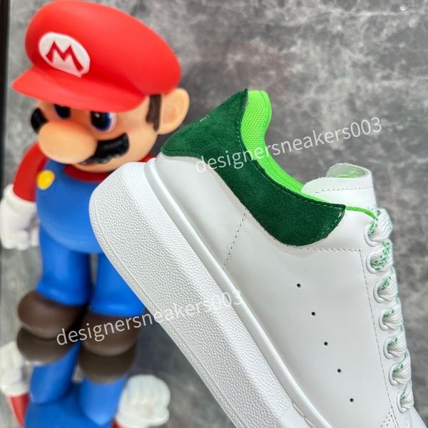 

new designer casual sneakers double shoes training shoes fashion sneaker panel shoe platform lace up print plate-forme2023, Black